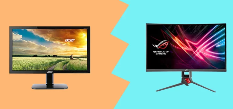 تفاوت مانیتور lcd و led در چیست؟